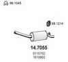 MTS 0161550 End Silencer